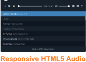 VeryUtils HTML5 Audio Player screenshot