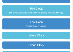 OpenTimeClock screenshot