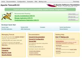 Apache Tomcat screenshot