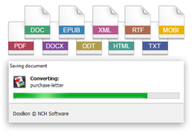 Doxillion Document and PDF Converter Plus screenshot