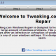 Tweaking.com - Windows Repair