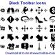 Black Toolbar Icons