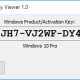 Windows Activation Key Viewer