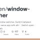 Windows Switcher