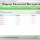 Mipony Password Decryptor