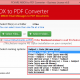 Backup MBOX mail to PDF