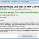 Birdie Windows Live Mail to PDF Converter