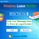 Windows Logon Notifier