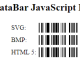 JavaScript GS1 DataBar Generator