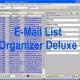 EMail List Organizer Deluxe