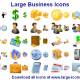 Large Business Icons
